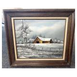 Original Painting in Frame 32.5' x 29'