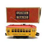 Lionel No. 60 Trolley O-Gauge with Box