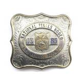 1985 National Finals Rodeo Las Vegas Gist Belt