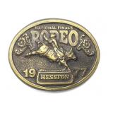 1977 Hesston National Finals Rodeo Belt Buckle
