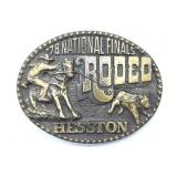 1978 Hesston National Finals Rodeo Belt Buckle