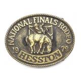 1979 Hesston National Finals Rodeo Belt Buckle