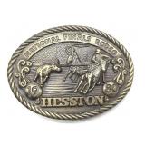 1980 Hesston National Finals Rodeo Belt Buckle