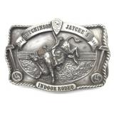 1984 Hutchinson Jaycee's Indoor Rodeo Belt Buckle