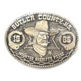 1985 Butler County Mounted Sheriff's Posse Belt