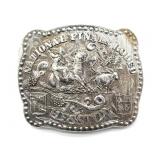 1985 Hesston National Finals Rodeo Belt Buckle