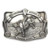 1984 Hutchinson Jaycee's Indoor Rodeo Belt Buckle