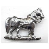 Vintage Horse Belt Buckle 3.5'