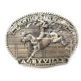 1988 Abbyville Frontier Days Rodeo Belt Buckle