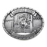 1990 Longford, KS Rodeo Belt Buckle 3.5'