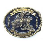 1995 Longford, KS Rodeo Belt Buckle 3.5?