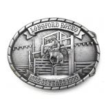 1990 Longford, KS Rodeo Belt Buckle 3.5?