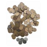 1943 Steel Wheat Cents, Wheat Cents, and Lincoln