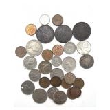 Foreign Coins : Great Britain, Canada, Germany,