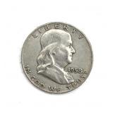 1958-D Franklin Half Dollar