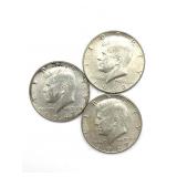 1967 and 1968 Kennedy Half Dollars
