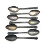 Antique RCCO Spoons 6ï¿½- appear silverplate,