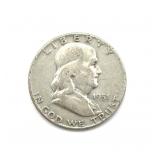 1951 Franklin Half Dollar