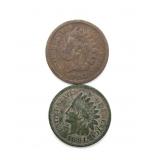 1891 and 1903 Indian Head Cents