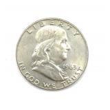 1963-D Franklin Half Dollar