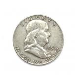 1959 Franklin Half Dollar