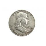 1952-D Franklin Half Dollar