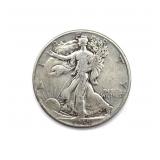 1941-S Walking Liberty Half Dollar