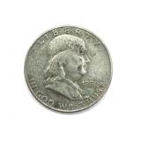 1950-D Franklin Half Dollar