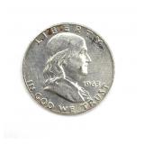 1963-D Franklin Half Dollar