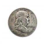 1952-D Franklin Half Dollar