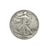1942-D Walking Liberty Half Dollar