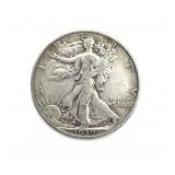 1939-D Walking Liberty Half Dollar
