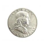 1961 Franklin Half Dollar