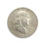 1960-D Franklin Half Dollar