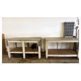 (2) Work Table 29'x59'x34' & Bolt Organizer