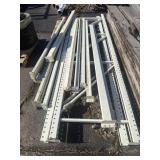 Pallet Racking  (2) 12'x3' Uprights (8) 96' Cross