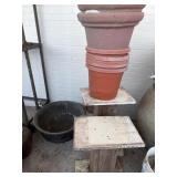 Feed Tub, Wooden Planters, Plant Stands