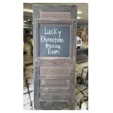 Antique Door  32'x79', Scroll Details & Heavy