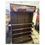 C Store End Cap Rack, Snickers 34'x16'x52'