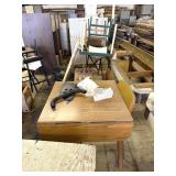 Small Drip Leaf Table, School Desk, Wooden