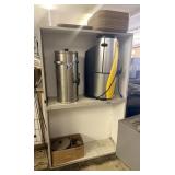 Shelf, Ice Tea Dispensers, Trays
