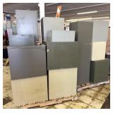 (2) Pallets of Plywood Display Boxes