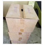 3 1/2 Cases Red Oxide Mortar Color
