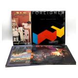 (4) Vinyl Record Albums : Styx, REO Speedwagon,