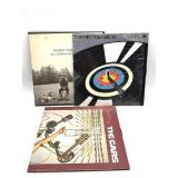 (3) Vinyl Record Albums : The Cars, Eagles, and
