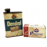 Vintage Standard Oil Co Dendrol Spray Oil Can and