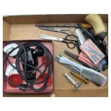 Vintage Aluminum Combs, Gillette Safety Razor,