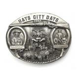 1984 Hays City Days Belt Buckle