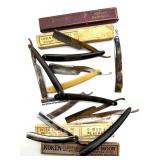 Antique and Vintage Straight Razors- all blades