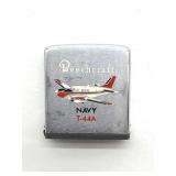 Vintage Zippo Beechcraft Navy T-44A Tape Measure